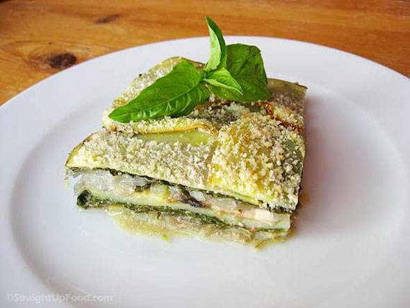 Mushroom-Basil Au Gratin2