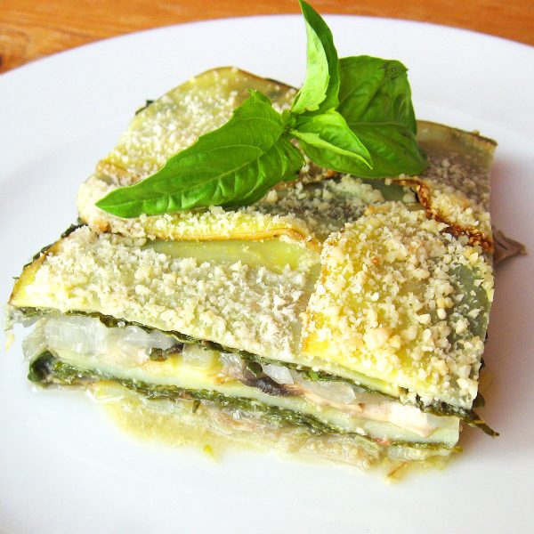 Mushroom Basil Au Gratin