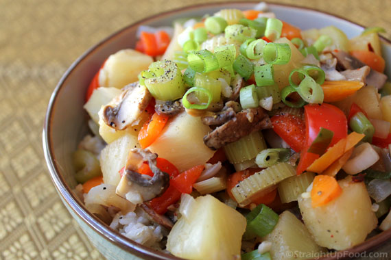 Pineapple Stir-Fry | StraightUpFood.com