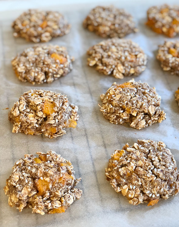 Apricot-cardamom Oatmeal Cookies
