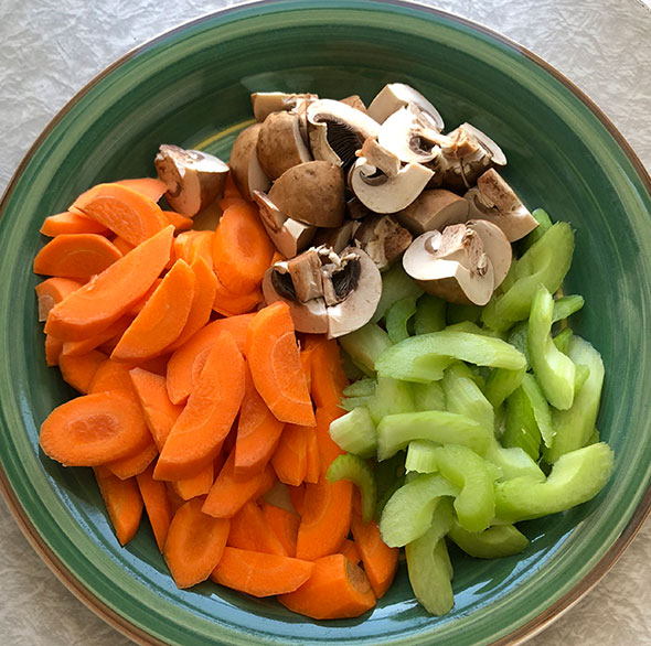 Asian Vegetable Noodle Soup