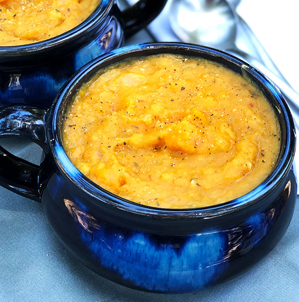 YELLOW SPLIT PEA & BUTTERNUT SOUP