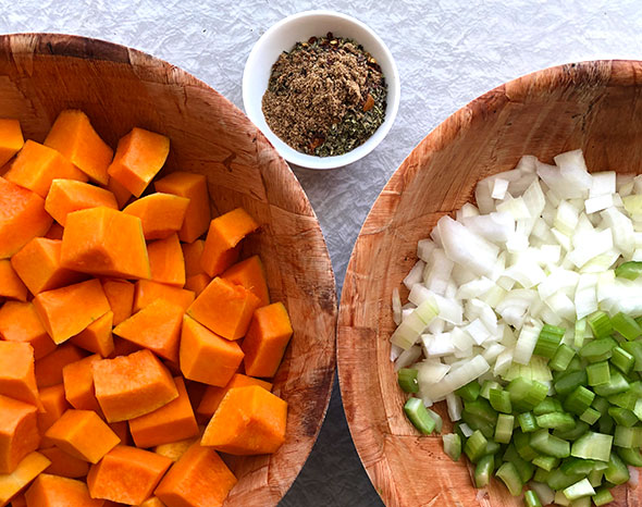 Split Yellow Pea & Butternut Soup