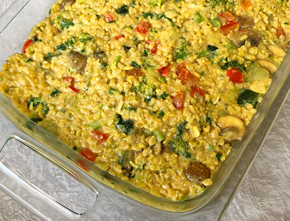 Curry-Rice-Casserole